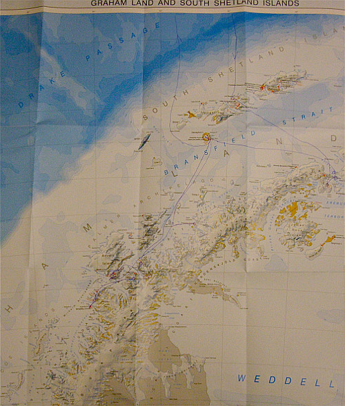 Gefahrene Route
