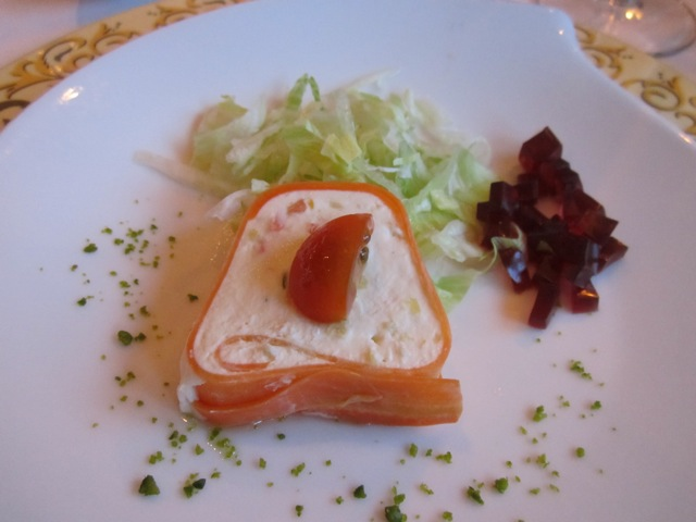MS Excellence Royal Achtgang Abendessen