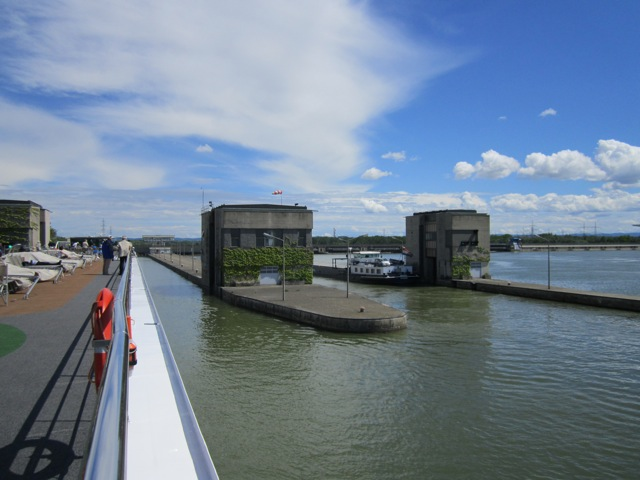 Donau Schleuse