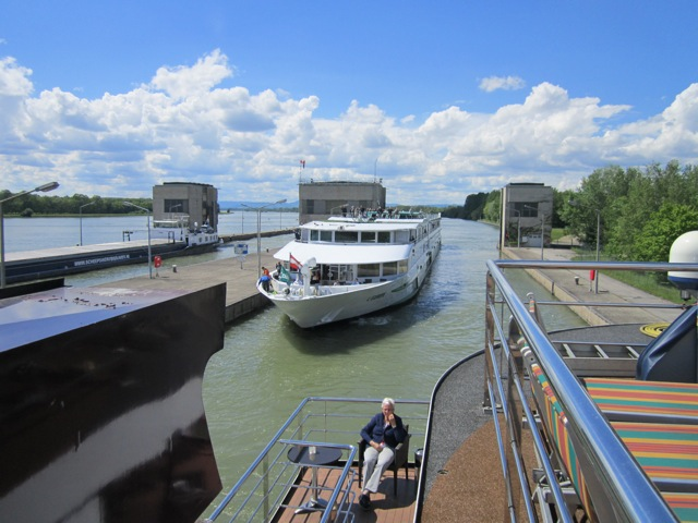 Donau Schleuse
