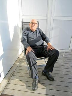 Ernst Maissen auf
                    Deck
