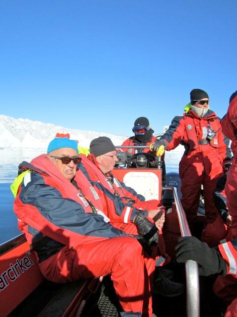 Ernst Maissen
                    in Schlauchboot