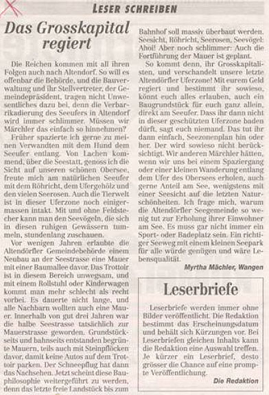 Leserbrief [Bild]
