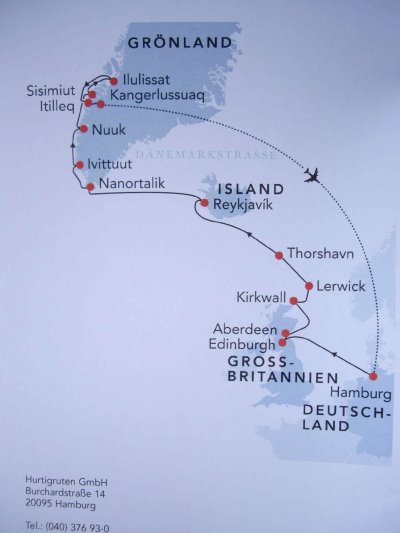 Grönland 



Kreuzfahrt